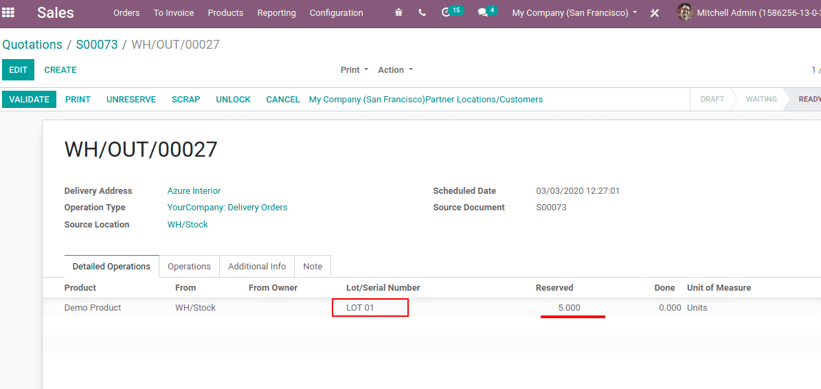 Removal And Putaway strategies in Odoo 13